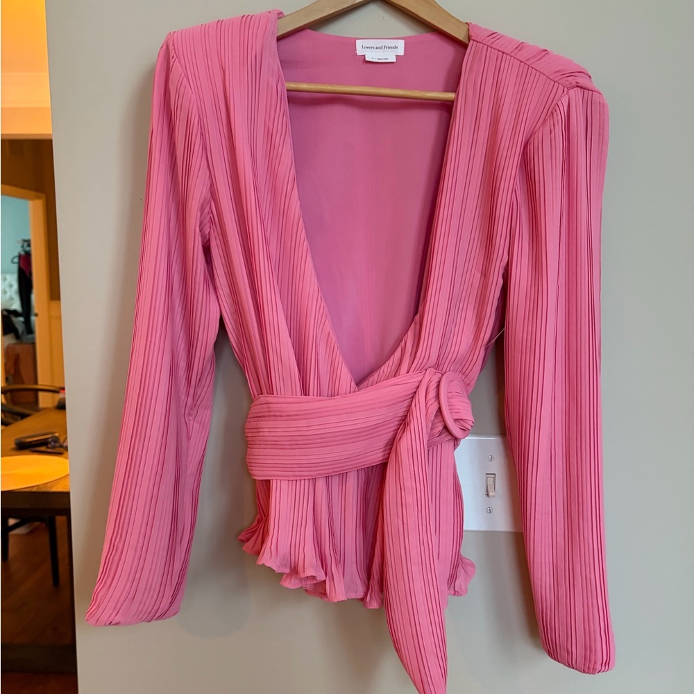 Lovers + Friends Henrietta‎ Top Candy Pink